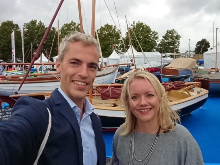 Sep 2018 : Waving the flag for Navalmartin in Southampton